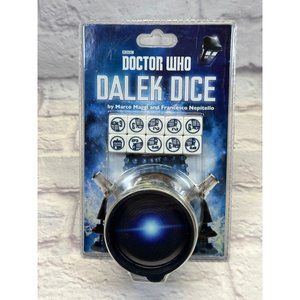 Doctor Who Dalek Dice Set 10 Dalek Dice Dice Cup With Instructions New